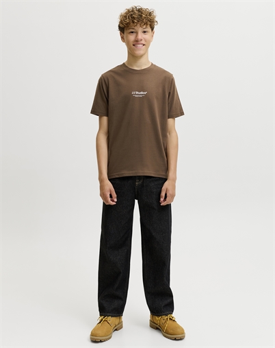 Jack & Jones Junior - JJESoho T-shirt - Cocoa